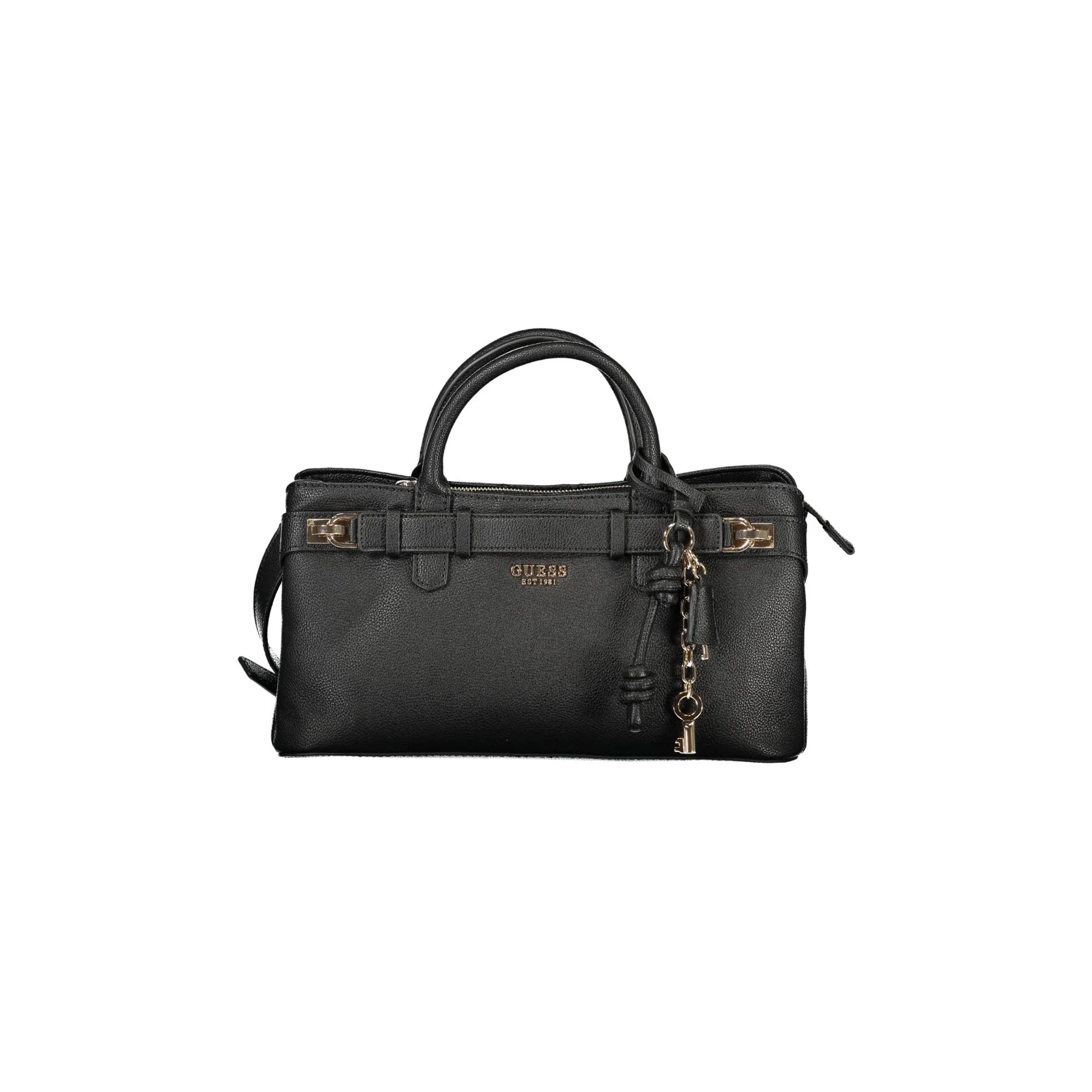 Guess Jeans Borsa a Tracolla Donna Nera Logo Borse Nero - foto prodotto
